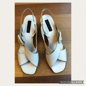 BNIB Sanctuary block heel sandals